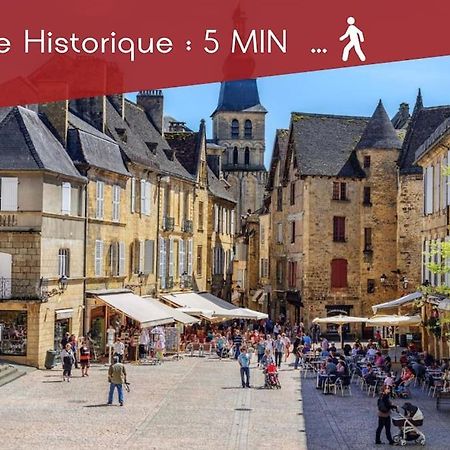 Le Spicy 2 Minutes Centre Historique Parking Lejlighed Sarlat-la-Canéda Eksteriør billede